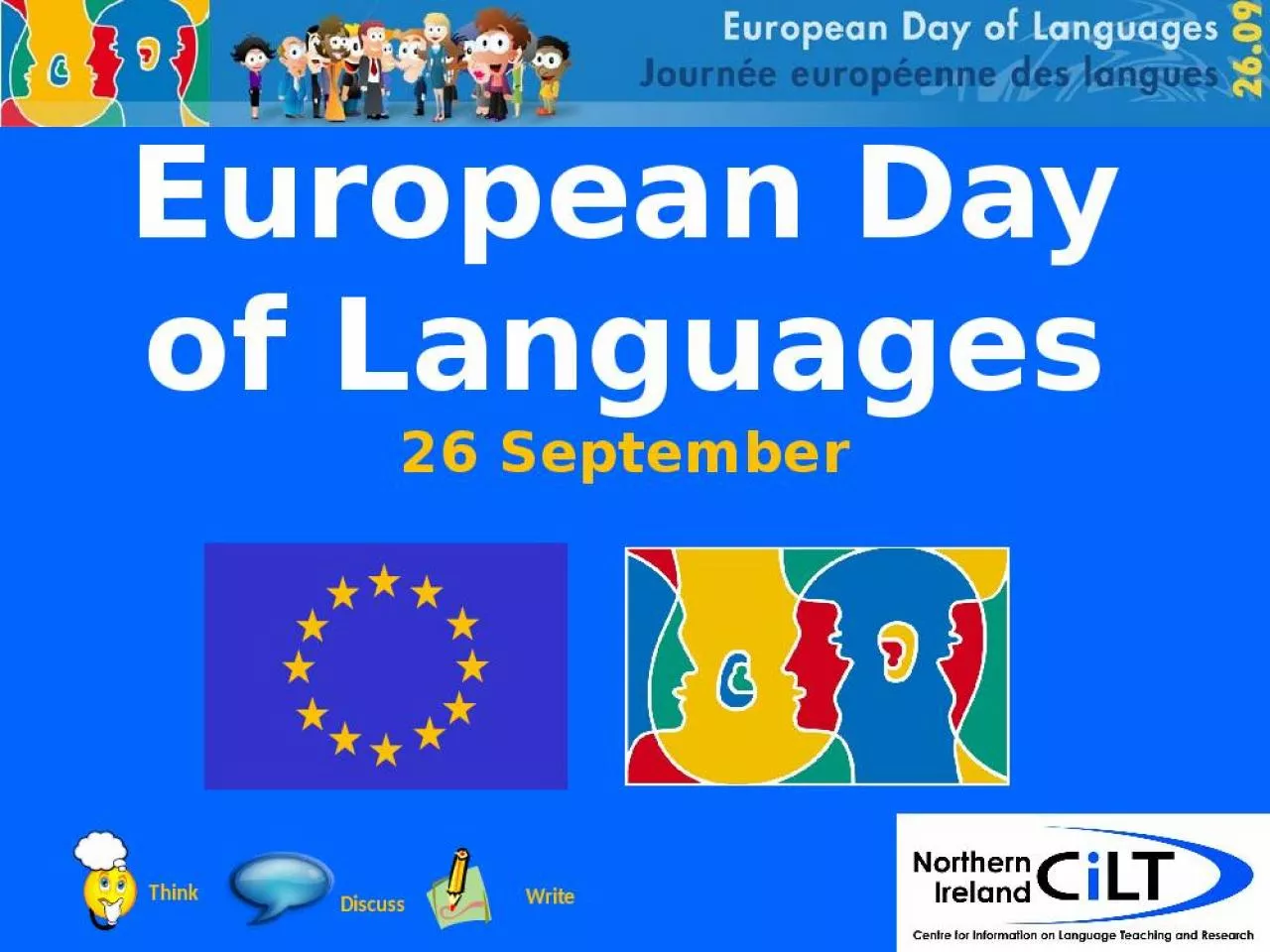 PPT-European Day of Languages 26 September