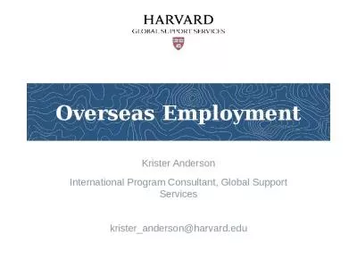 Overseas Employment