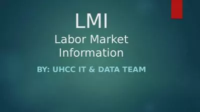 LMI Labor Market Information