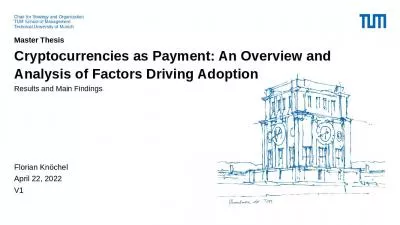 Cryptocurrencies as Payment: An Overview and Analysis of Factors Driving Adoption