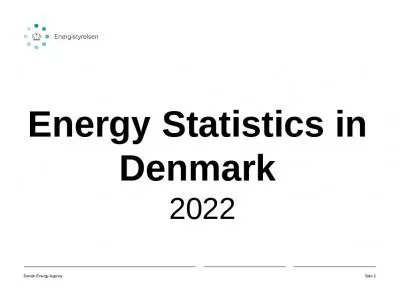 Energy Statistics in Denmark