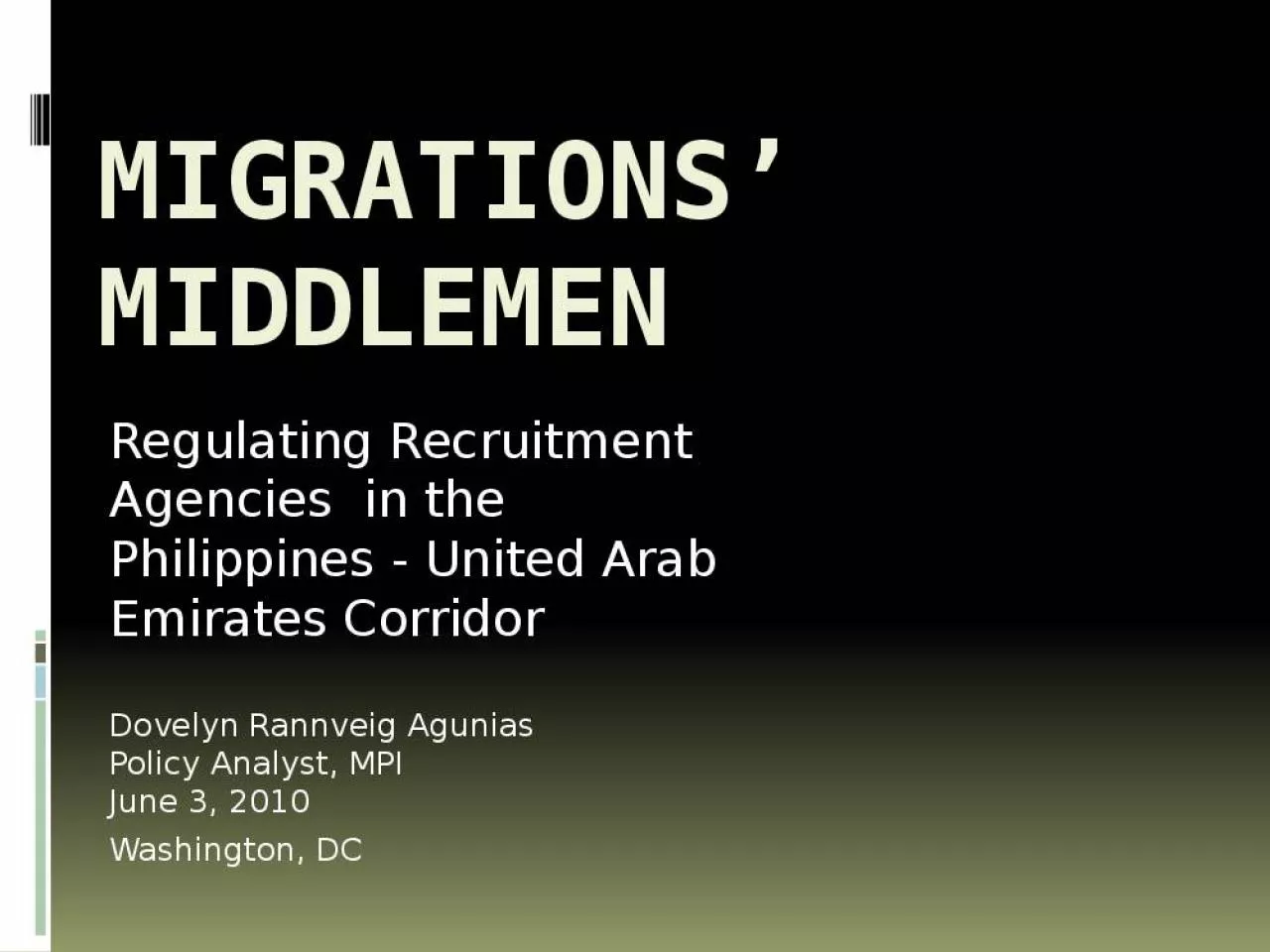 PPT-Migrations Middlemen