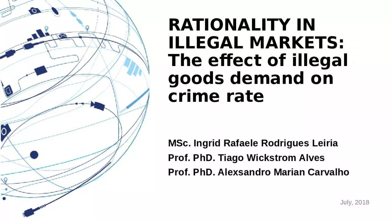 PPT-RATIONALITY IN ILLEGAL MARKETS: The effect of illegal goods demand on crime rate