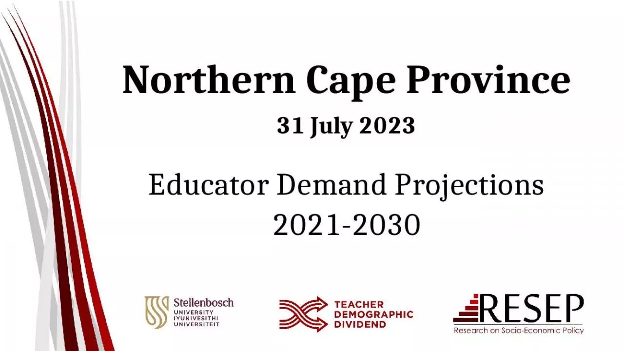 PPT-Northern Cape Province 31 July 2023