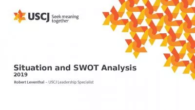 Situation and SWOT Analysis 2019