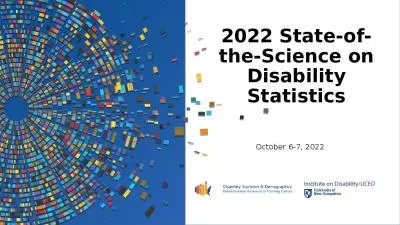 2022 State-of-the-Science on Disability Statistics