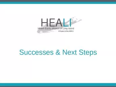 Successes & Next Steps