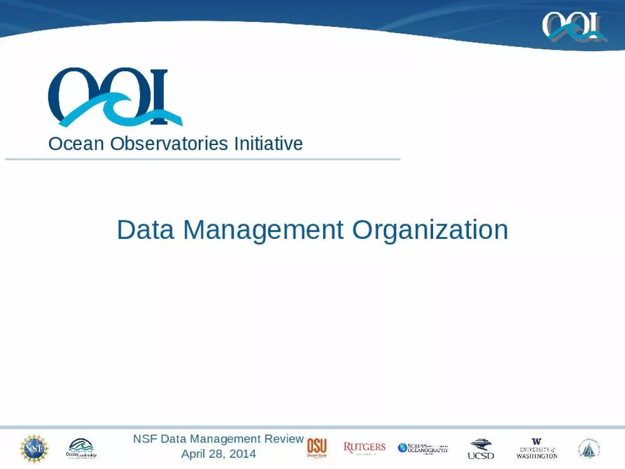 PPT-Data Management Organization