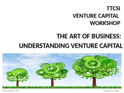 TTCSI VENTURE CAPITAL  WORKSHOP