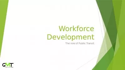 Workforce Development