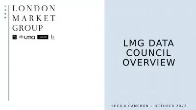 LMG Data council overvieW