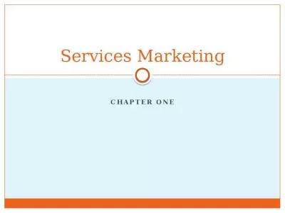 Services Marketing