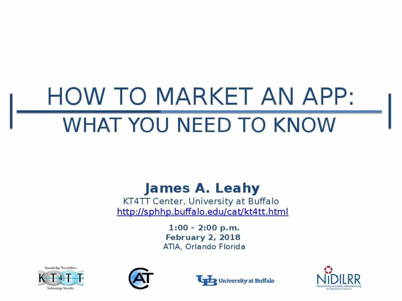 PPT-HOW TO MARKET AN APP: