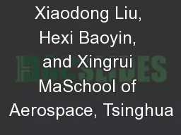 Xiaodong Liu, Hexi Baoyin, and Xingrui MaSchool of Aerospace, Tsinghua