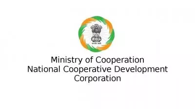 Ministry of Cooperation National Cooperative Development Corporation