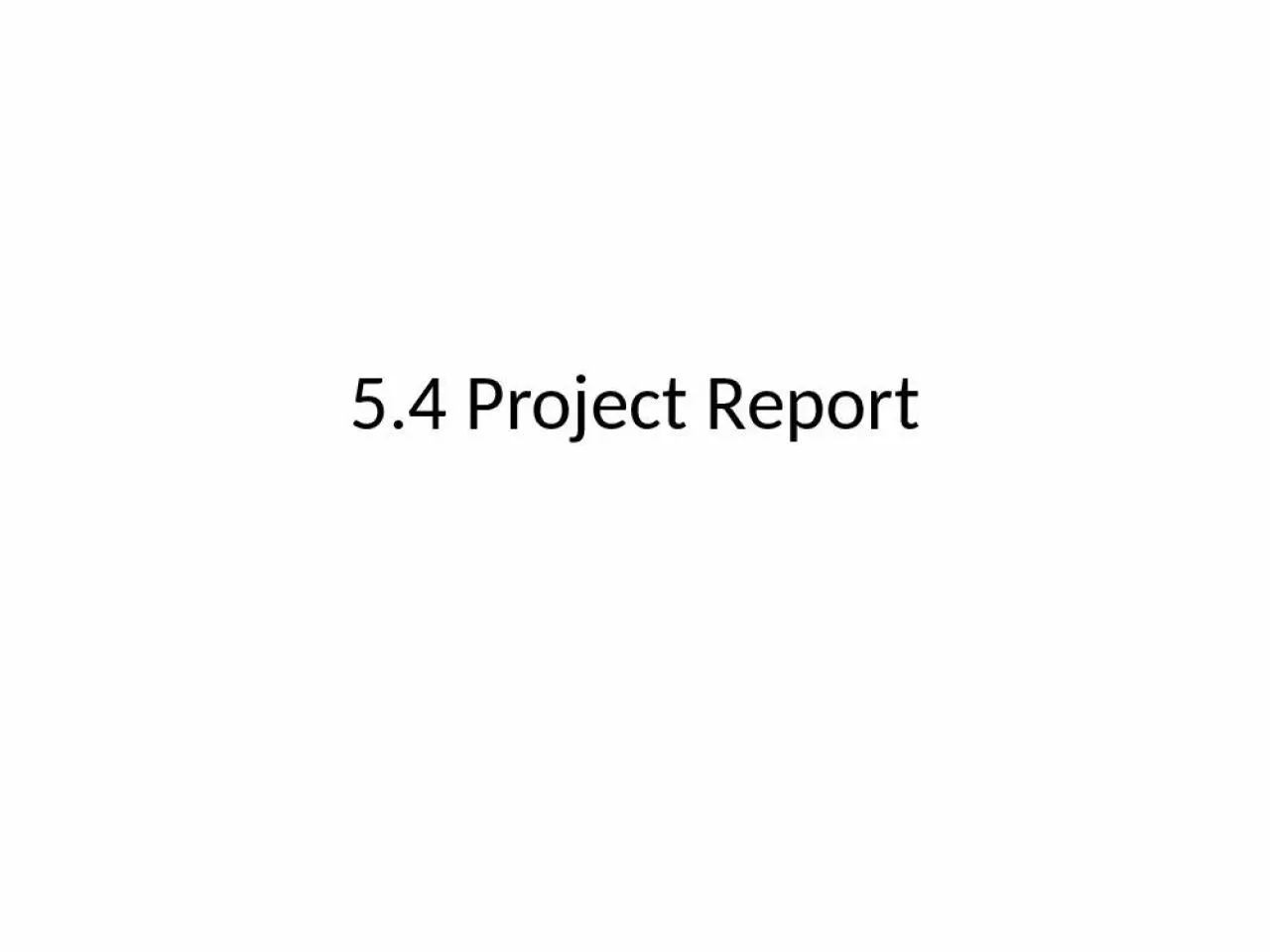 PPT-5.4 Project Report