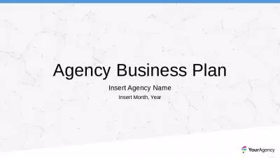 Agency Business Plan