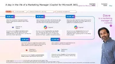 A day in the life of a Marketing Manager (Copilot for Microsoft 365)