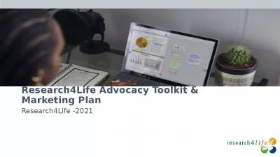 Research4Life Advocacy Toolkit & Marketing Plan