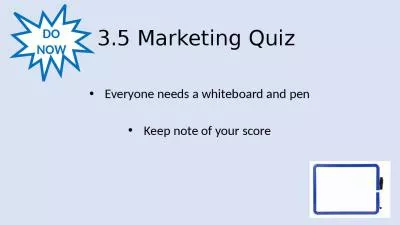 3.5 Marketing Quiz