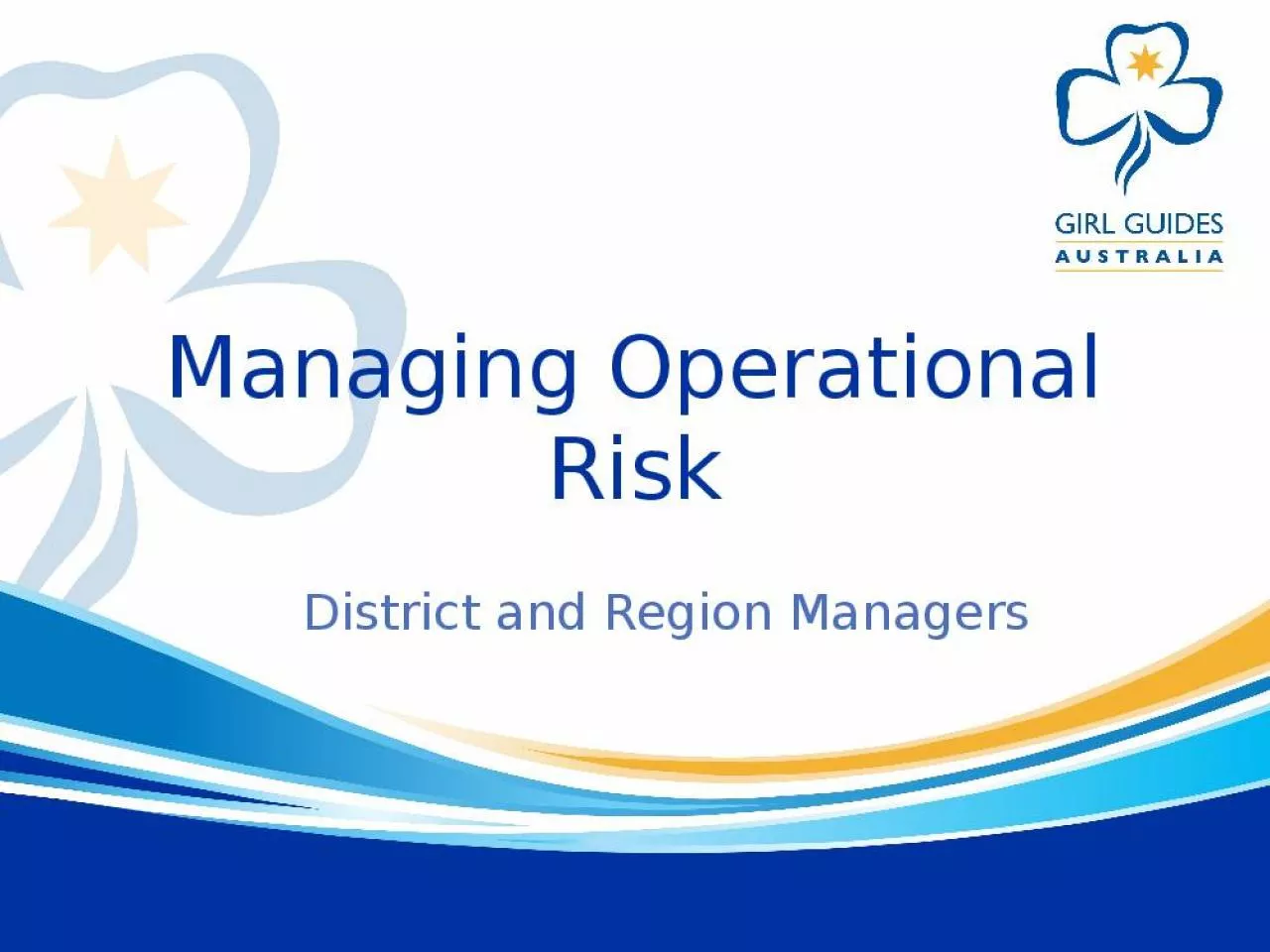 PPT-Managing Operational Risk