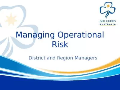 Managing Operational Risk