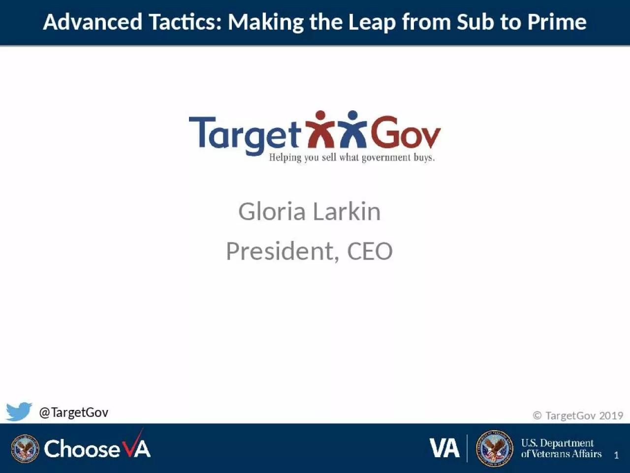 PPT-Advanced Tactics: Making the Leap from Sub to Prime