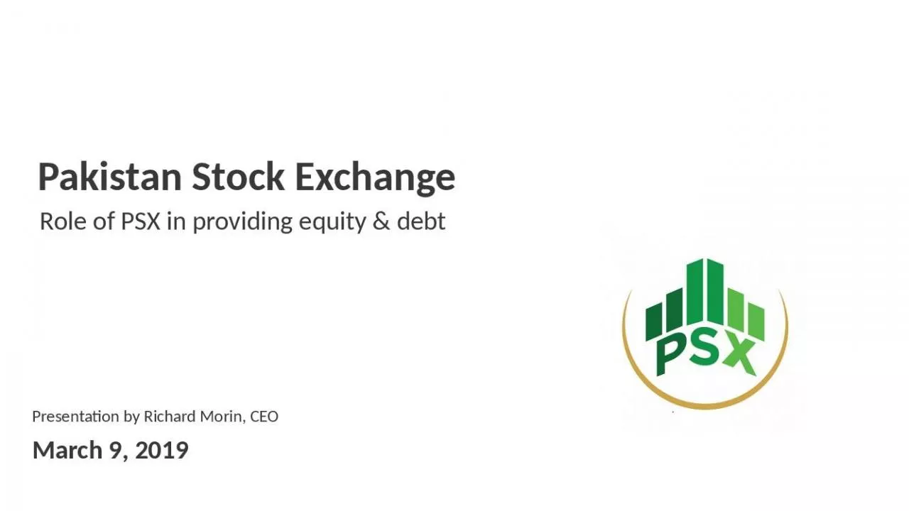 PPT-Pakistan Stock Exchange