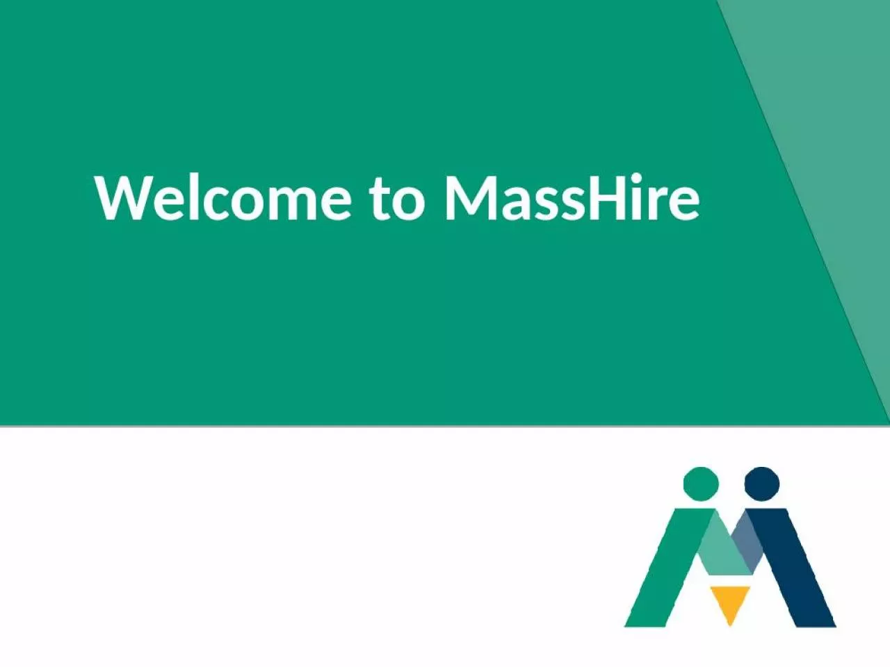 PPT-Welcome to MassHire