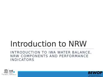 Introduction to NRW