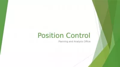 Position Control