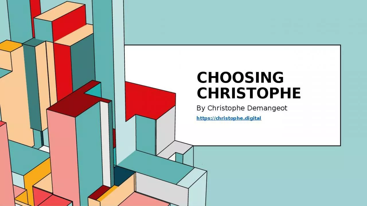 PPT-Choosing Christophe