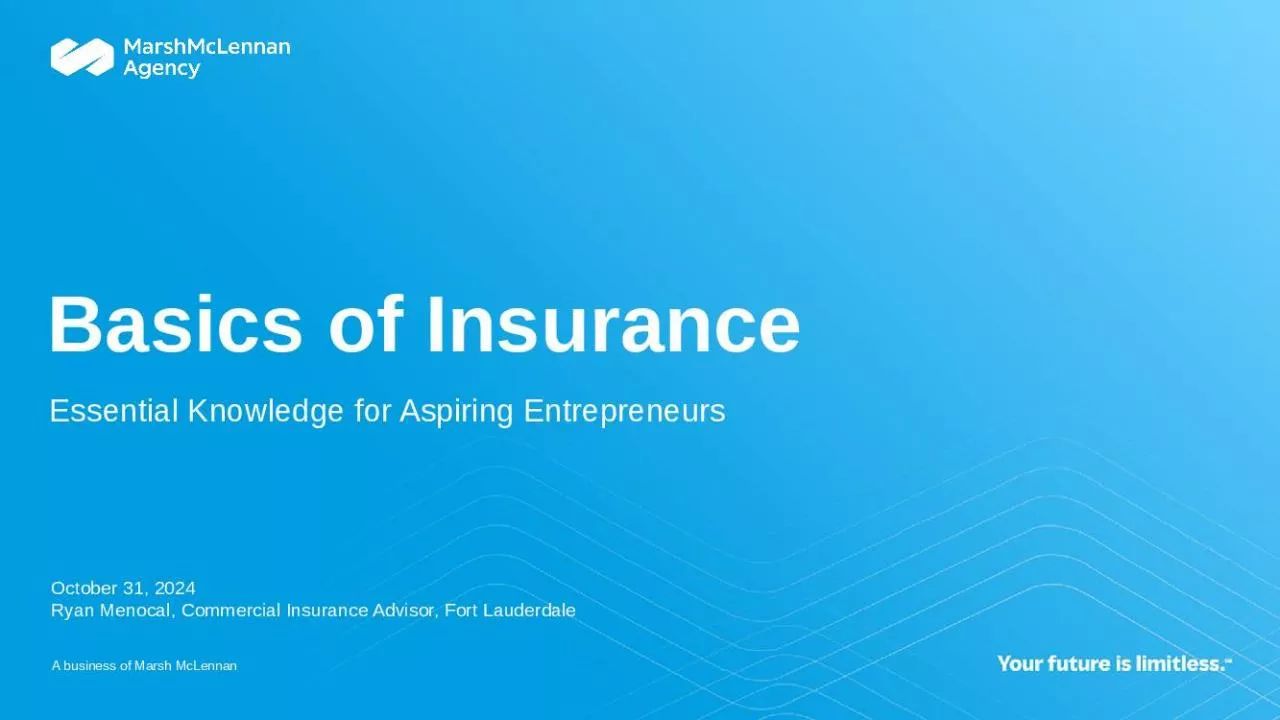 PPT-Basics of Insurance