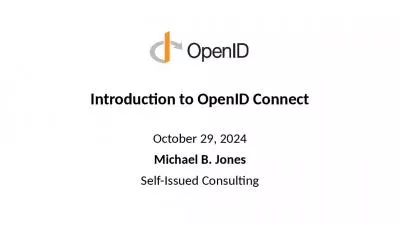 Introduction to OpenID Connect