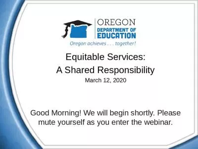 Good Morning! We will begin shortly. Please mute yourself as you enter the webinar.