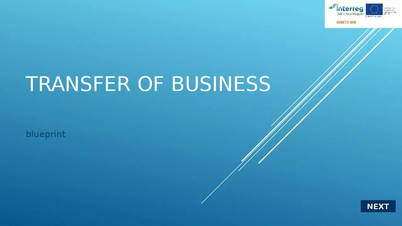 PPT-Transfer of business