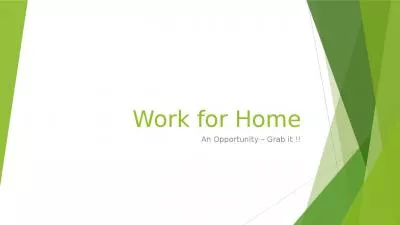 Work for Home