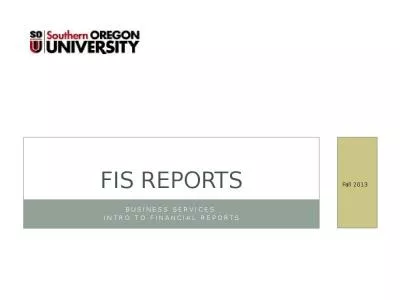 FIS Reports