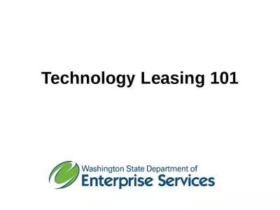 Technology Leasing 101