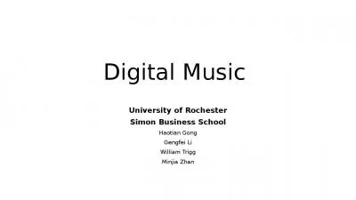 Digital Music