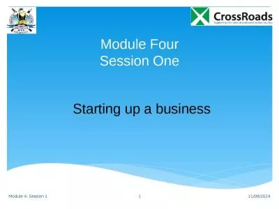 Module Four Session One