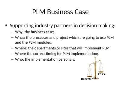 PLM Business Case