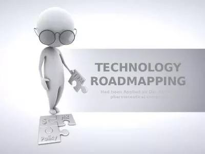 Technology RoadMapping