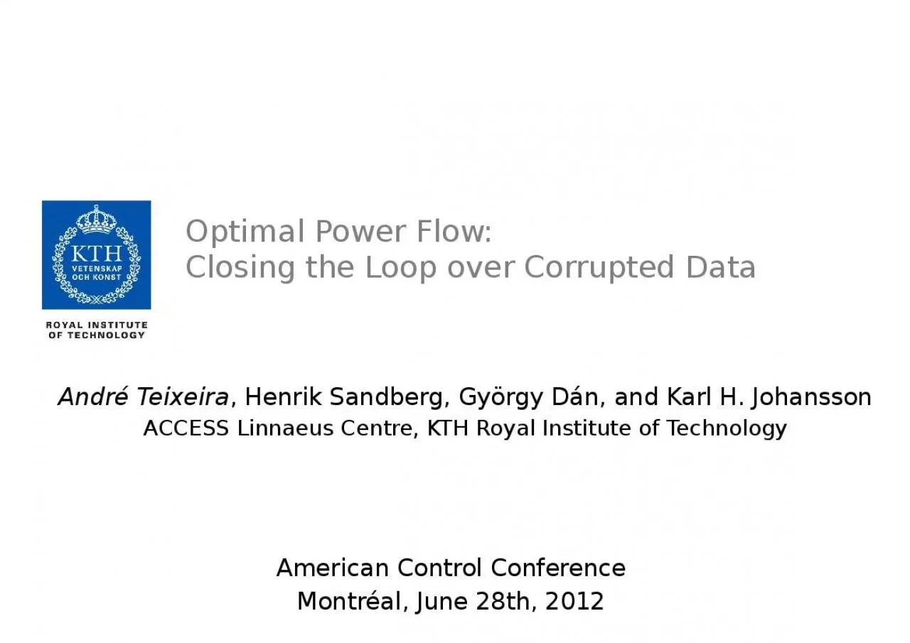 PPT-Optimal Power Flow: Closing the Loop over Corrupted Data