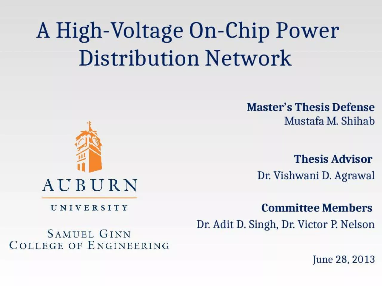 PPT-A High-Voltage On-Chip Power Distribution Network