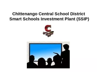 Chittenango Central School District  Smart Schools Investment Plant (SSIP)