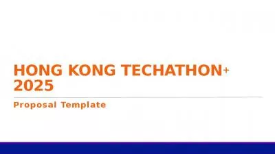 Hong Kong Techathon+ 2025