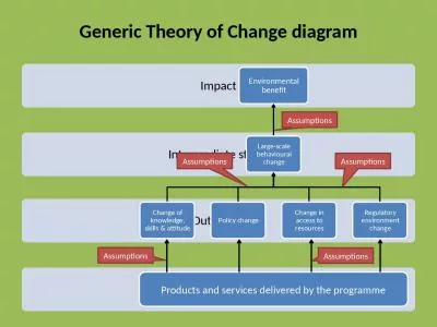 Generic Theory of Change diagram