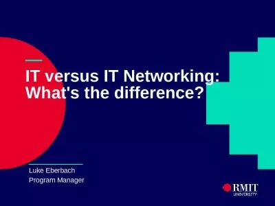 IT versus IT Networking: What's the difference?