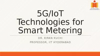 5G/IoT Technologies for Smart Metering